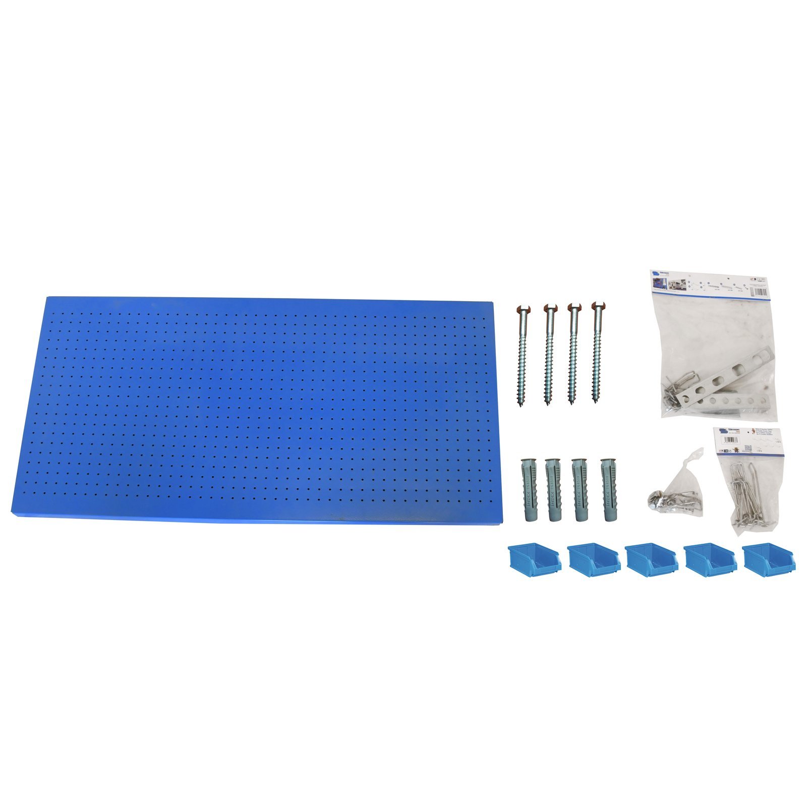 Panelclick 1200X600 AZUL + 22 HOOK + 8 ACCE Simonrack 600X1200X35 Mm