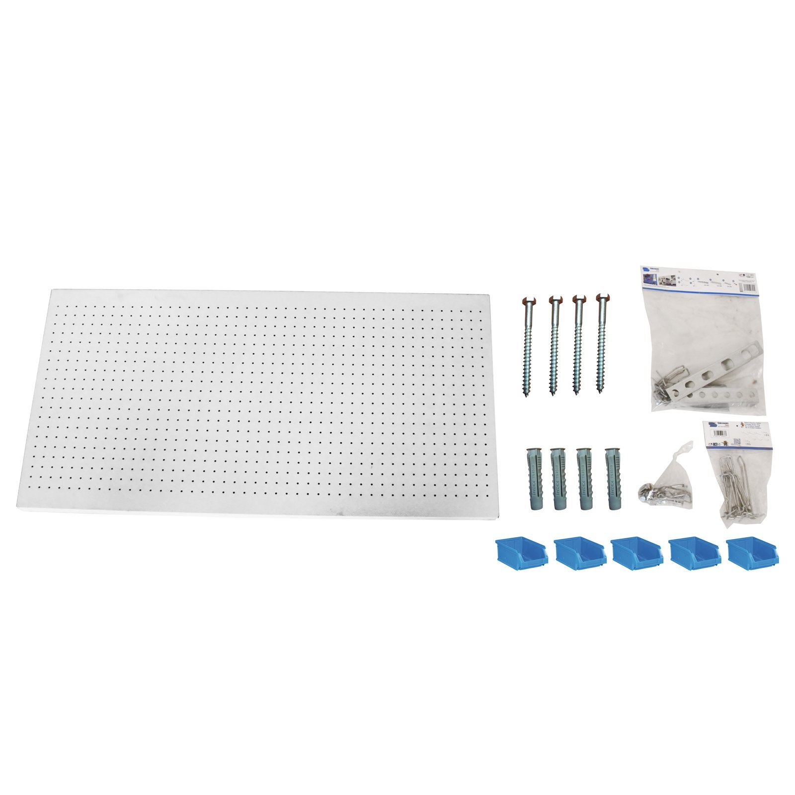 Panelclick 1200X600 Blanco + 22 HOOK + 8 ACCE Simonrack 600X1200X35 Mm