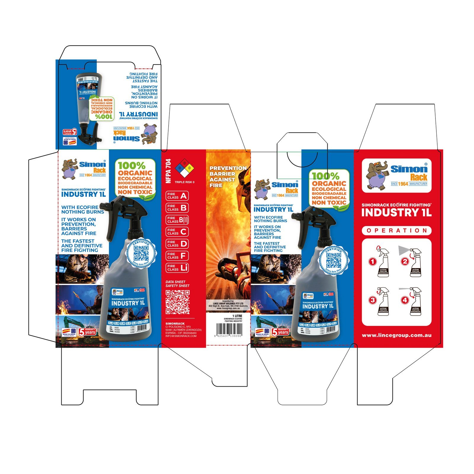 Ecofire IND0005 Industry 5 L Simonrack - Imagen 5