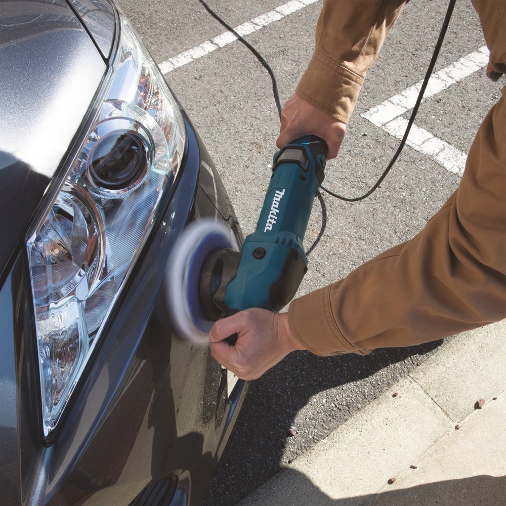 Pulidora Rotorbital Makita PO6000C 150 Mm 780 M trabajo metal 900 W - Imagen 3