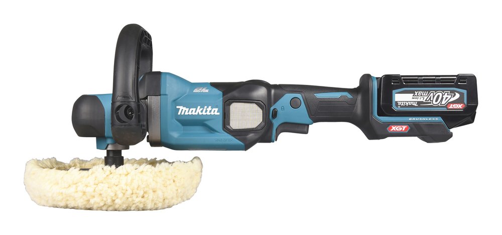 GZ Pulidora Rotorbital Xgt® Makita PV001 180 Mm 200 M herramienta batería 5 AH - Solo máquina (sin batería ni cargador) - Imagen 9