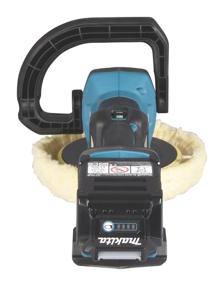 GZ Pulidora Rotorbital Xgt® Makita PV001 180 Mm 200 M herramienta batería 5 AH - Solo máquina (sin batería ni cargador) - Imagen 4