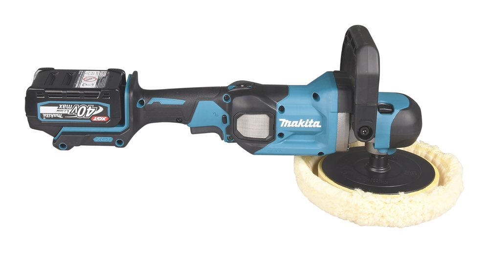 GZ Pulidora Rotorbital Xgt® Makita PV001 180 Mm 200 M herramienta batería 5 AH - Solo máquina (sin batería ni cargador) - Imagen 6