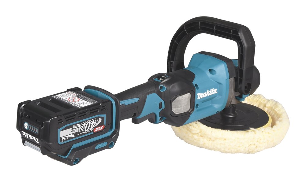 GZ Pulidora Rotorbital Xgt® Makita PV001 180 Mm 200 M herramienta batería 5 AH - Solo máquina (sin batería ni cargador) - Imagen 5