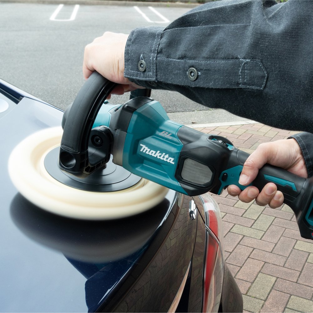 GZ Pulidora Rotorbital Xgt® Makita PV001 180 Mm 200 M herramienta batería 5 AH - Solo máquina (sin batería ni cargador) - Imagen 16