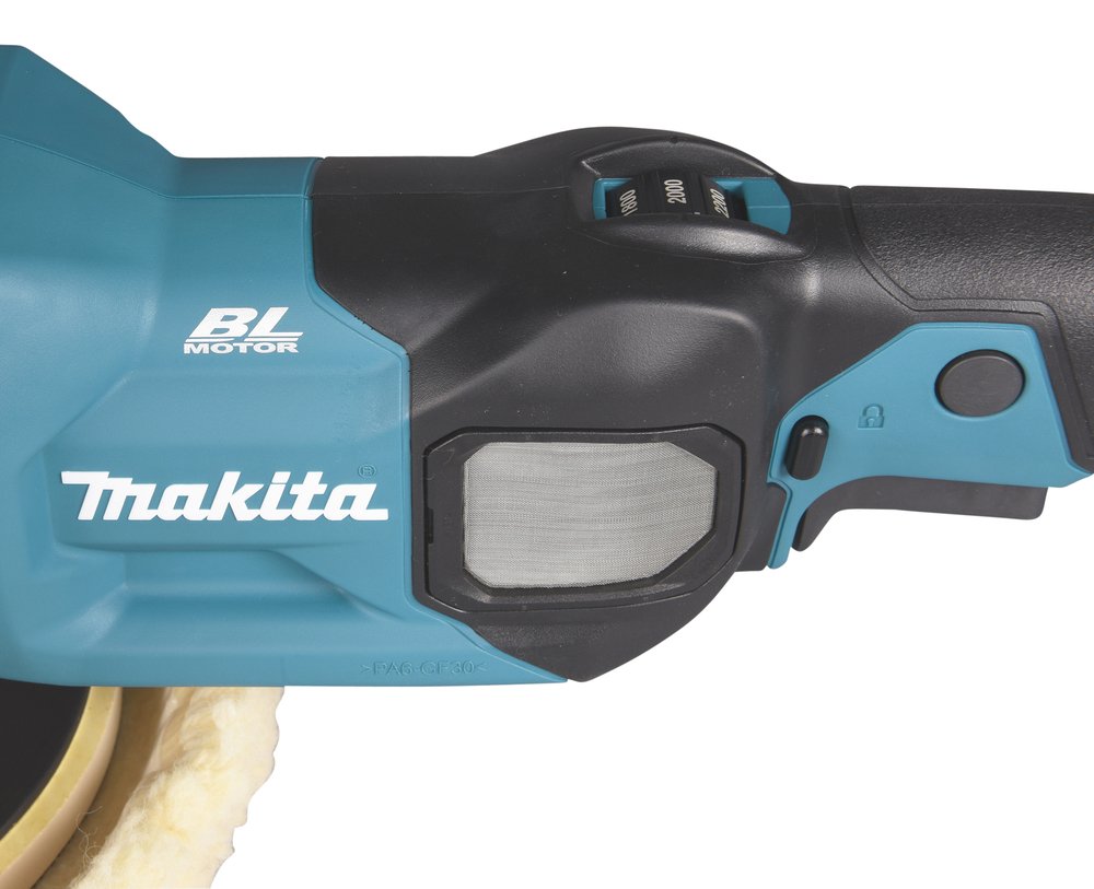 GZ Pulidora Rotorbital Xgt® Makita PV001 180 Mm 200 M herramienta batería 5 AH - Solo máquina (sin batería ni cargador) - Imagen 12