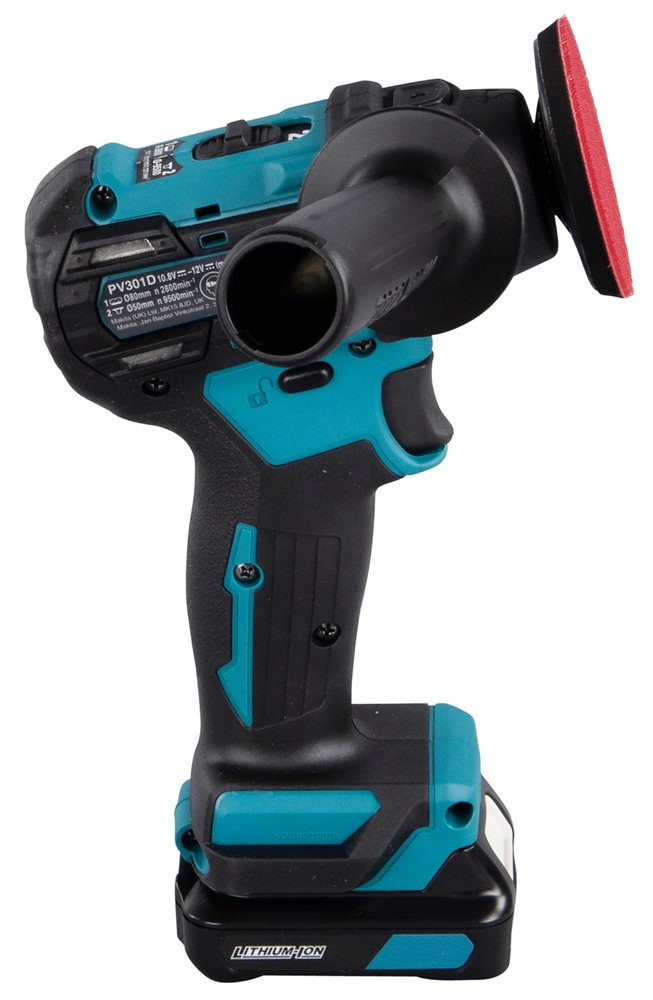 DSAE Lijadora Pulidora Cxt® Makita PV301 75 Mm 500 M Blanca trabajo metal 0 AH - Imagen 6