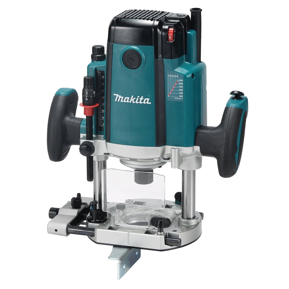 Fresadora de Superficie Makita RP2303FC07 12 Mm 23000 M trabajo madera 100 W