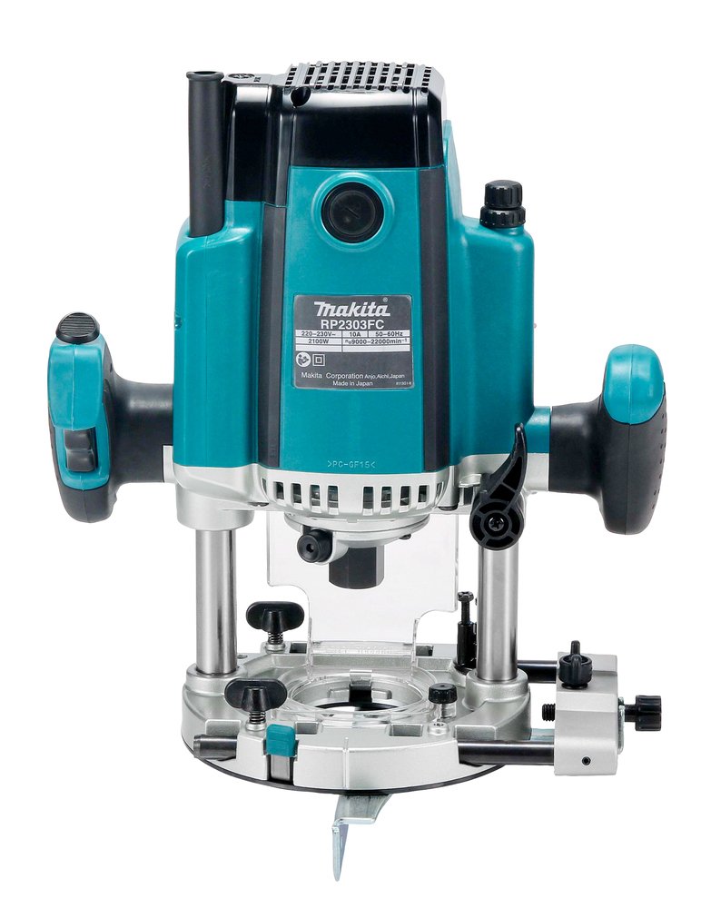 Fresadora de Superficie Makita RP2303FC07 12 Mm 23000 M trabajo madera 100 W - Imagen 4