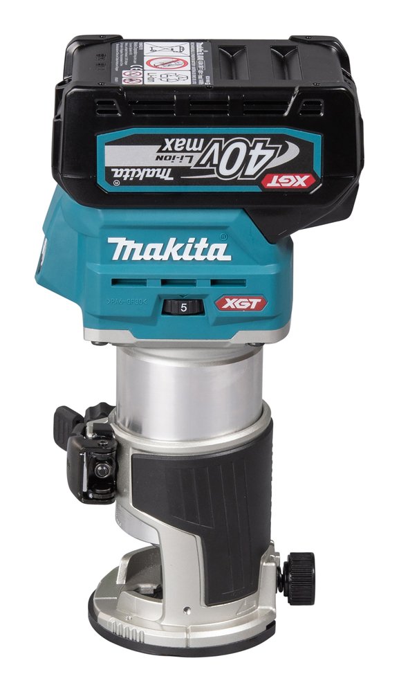 Fresadora Multifunción Xgt® Makita RT001GZ14 6 Mm 8 Mm Mate herramienta batería aluminio - Solo máquina (sin batería ni cargador) - Imagen 2