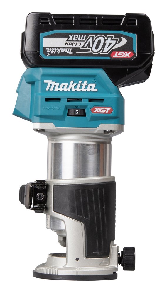 Fresadora Multifunción Xgt® Makita RT001GZ14 6 Mm 8 Mm Mate herramienta batería aluminio - Solo máquina (sin batería ni cargador) - Imagen 9