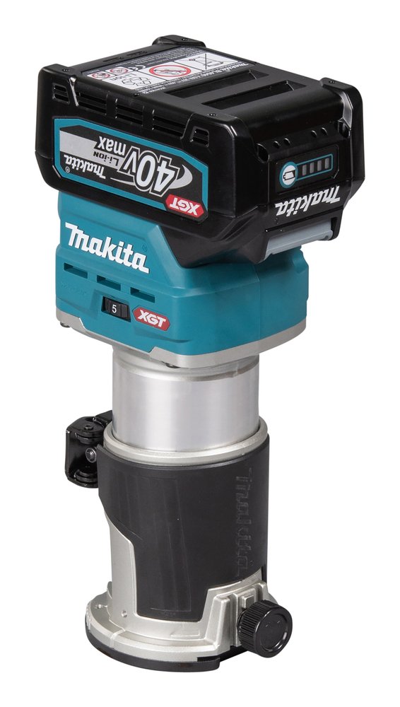 Fresadora Multifunción Xgt® Makita RT001GZ14 6 Mm 8 Mm Mate herramienta batería aluminio - Solo máquina (sin batería ni cargador) - Imagen 3