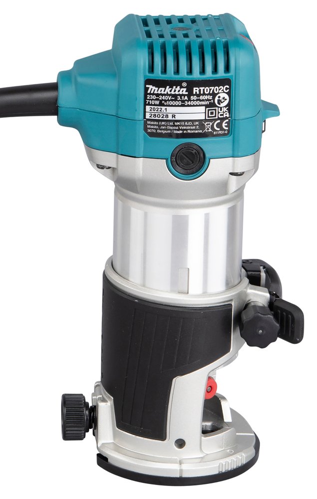 Fresadora Multifunción Makita RT0702C 8 Mm 34000 M trabajo madera 710 W - Imagen 6