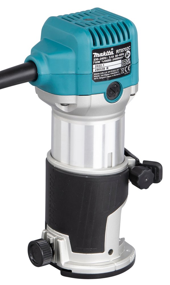 Fresadora Multifunción Makita RT0702C 8 Mm 34000 M trabajo madera 710 W - Imagen 5