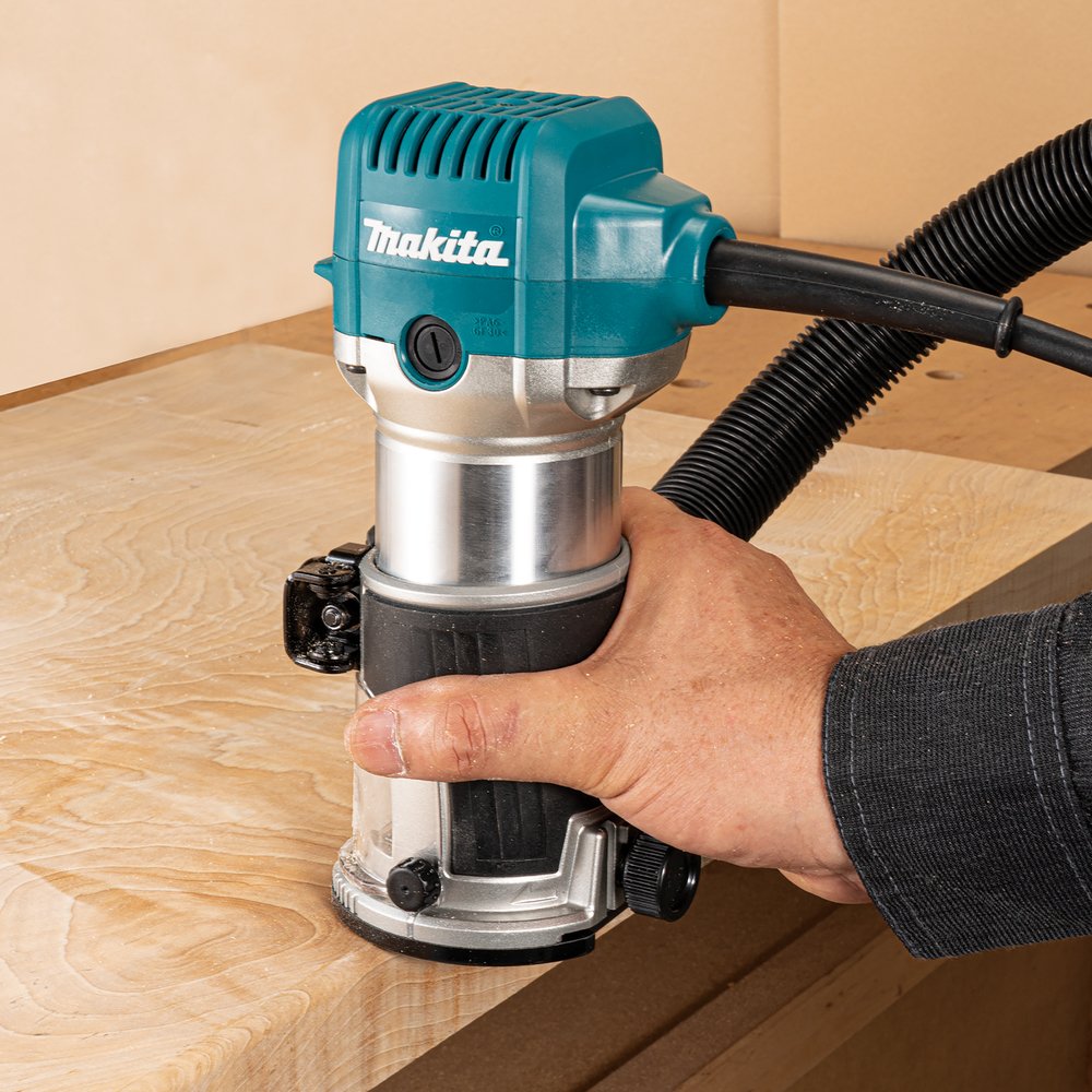 Fresadora Multifunción Makita RT0702C 8 Mm 34000 M trabajo madera 710 W - Imagen 14
