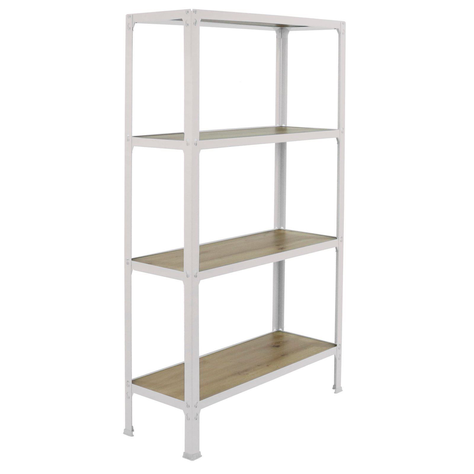 Simonhome CLICK WOOD MINI 4/300 Blanco/roble NODI Simonrack 1600X800 300 Mm