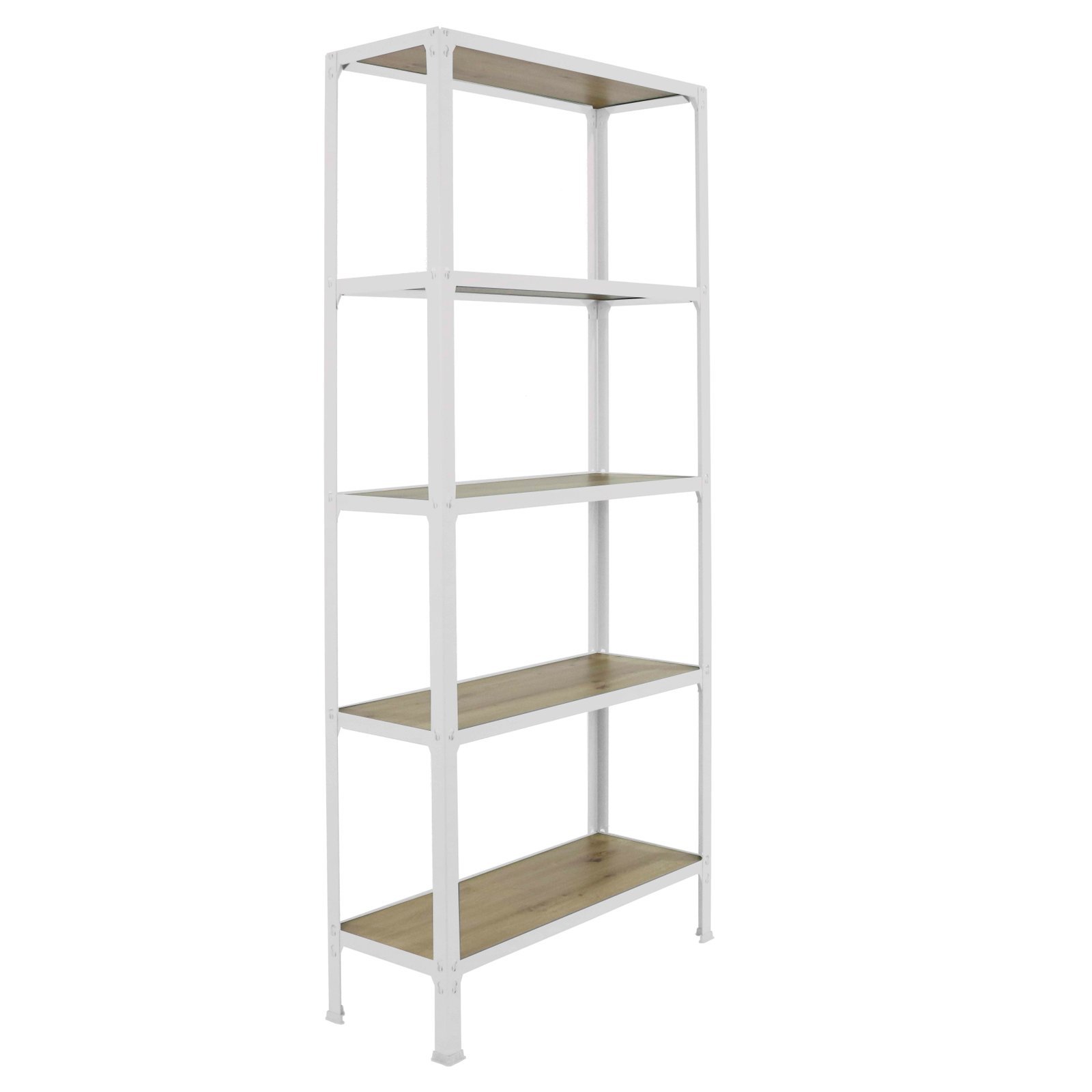 Simonhome CLICK WOOD MINI 5/300 Blanco/roble NODI Simonrack 1800X800 300 Mm