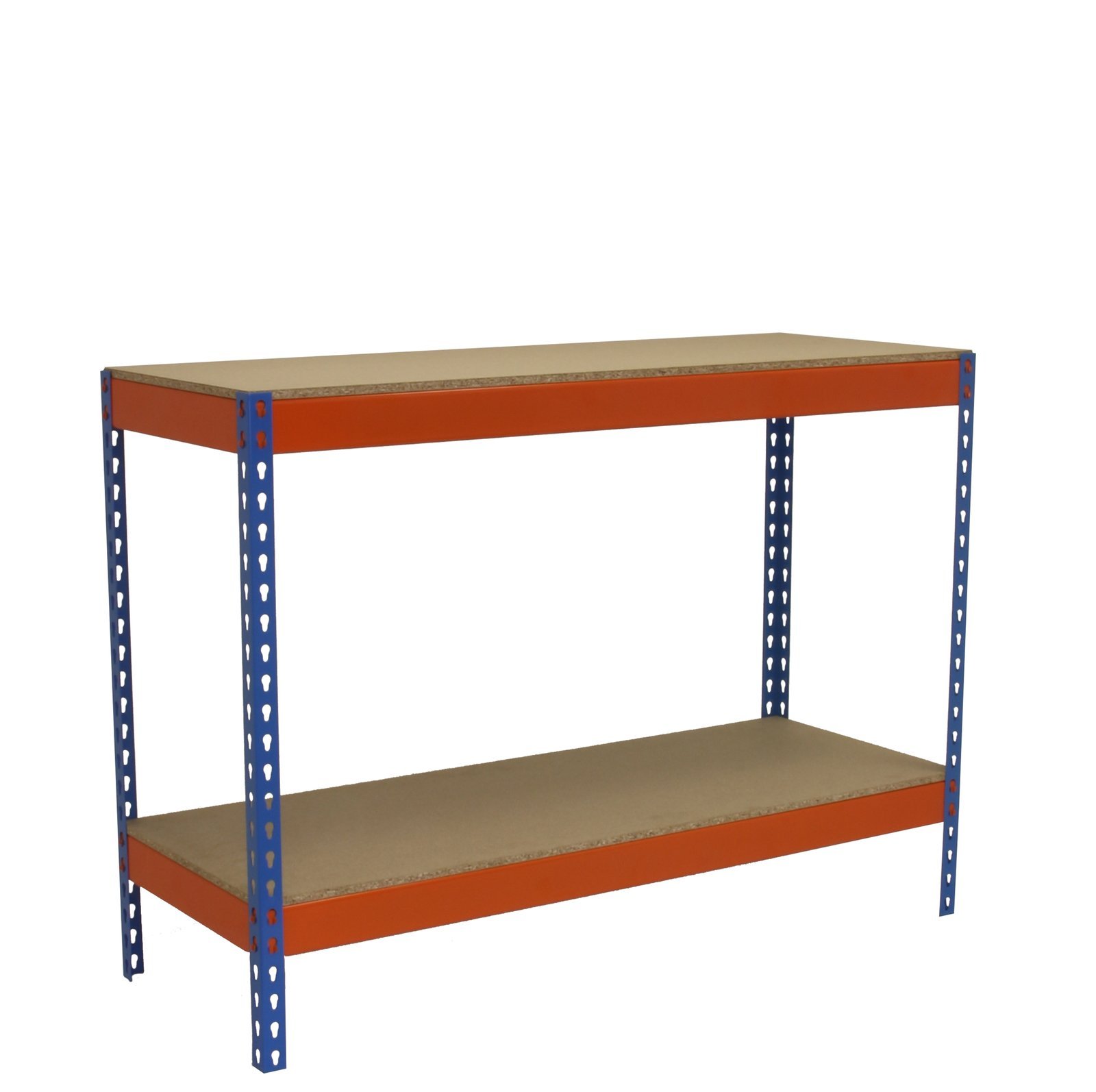Simonwork BASIC 2 902190-2 Azul/naranja/madera Simonrack 877X2110 910 Mm
