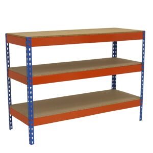 Simonwork BASIC 3 901560-3 Azul/naranja/madera Simonrack 877X1510 610 Mm