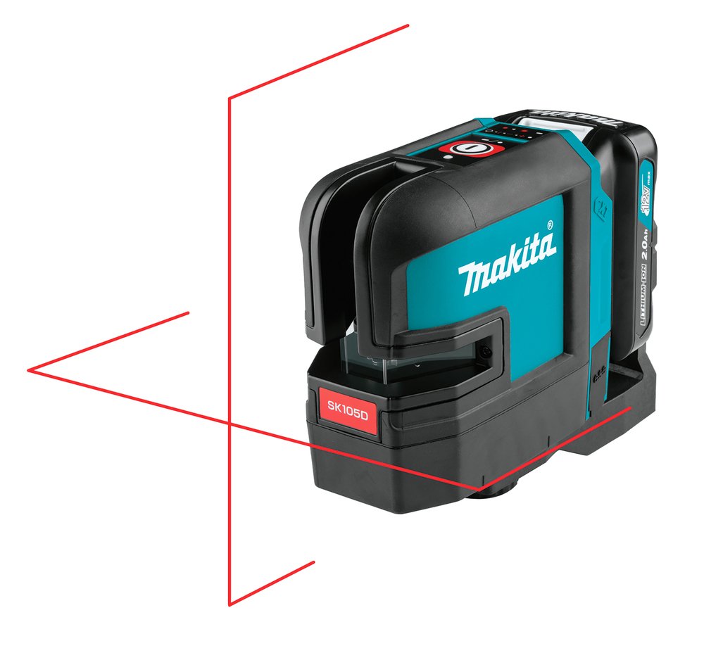 DZ Nivel Láser Rojo en Cruz Cxt® Makita SK105 25 M 3 Mm 0 AH