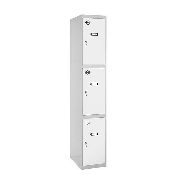 Simonlocker PROF MON 3 Puerta 1/3 300 GR/BL Simonrack 1800X300 Blanca