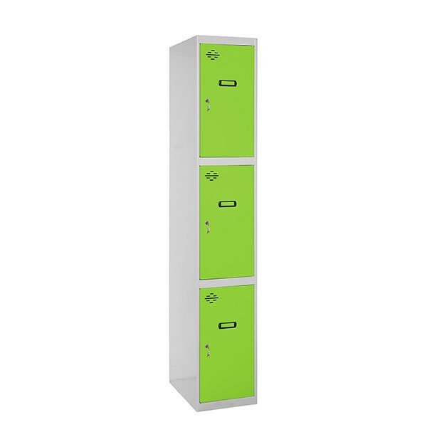 Simonlocker PROF MON 3 Puerta 1/3 300 GR/VE Simonrack 1800X300 Verde