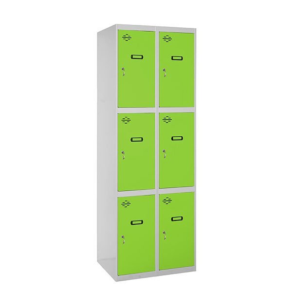 Simonlocker PROF MON 3 Puerta 2/6 400 (800) GR/VE Simonrack 1800X800 500 Mm Verde