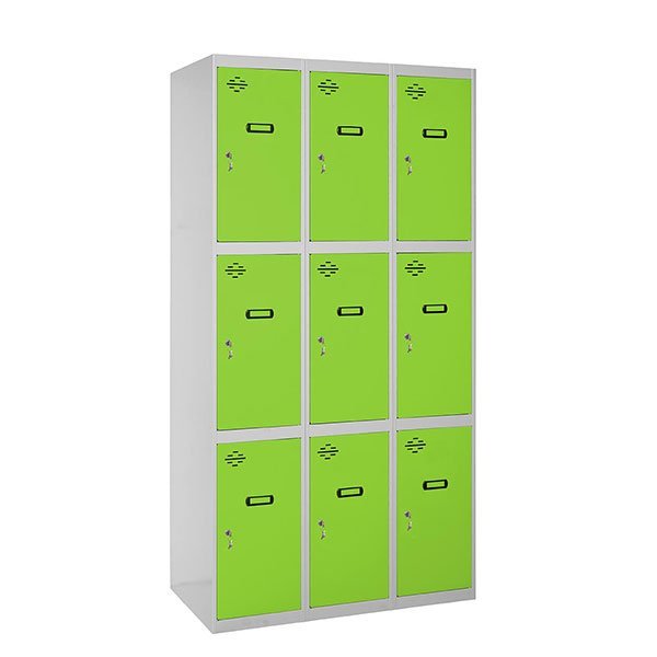 Simonlocker PROF MON 3 Puerta 3/9 400 (1200) GR/VE Simonrack 1800X1200 500 Mm Verde
