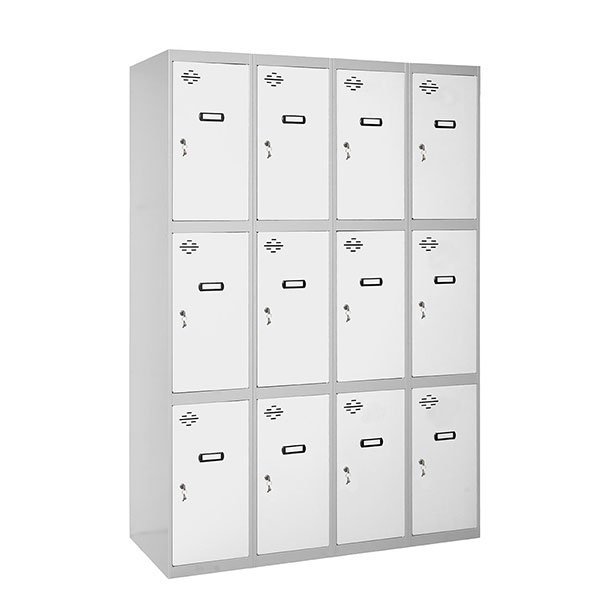 Simonlocker PROF MON 3 Puerta 4/12 300(1200) GR/BL Simonrack 1800X1200 500 Mm Blanca