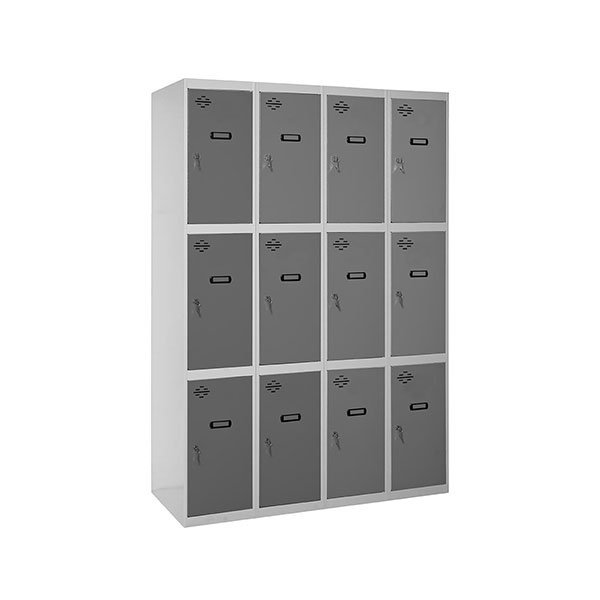 Simonlocker DESM 3 Puertas 4/12 400 (1600) GR/AN Simonrack 1800X1600 500 Mm Gris