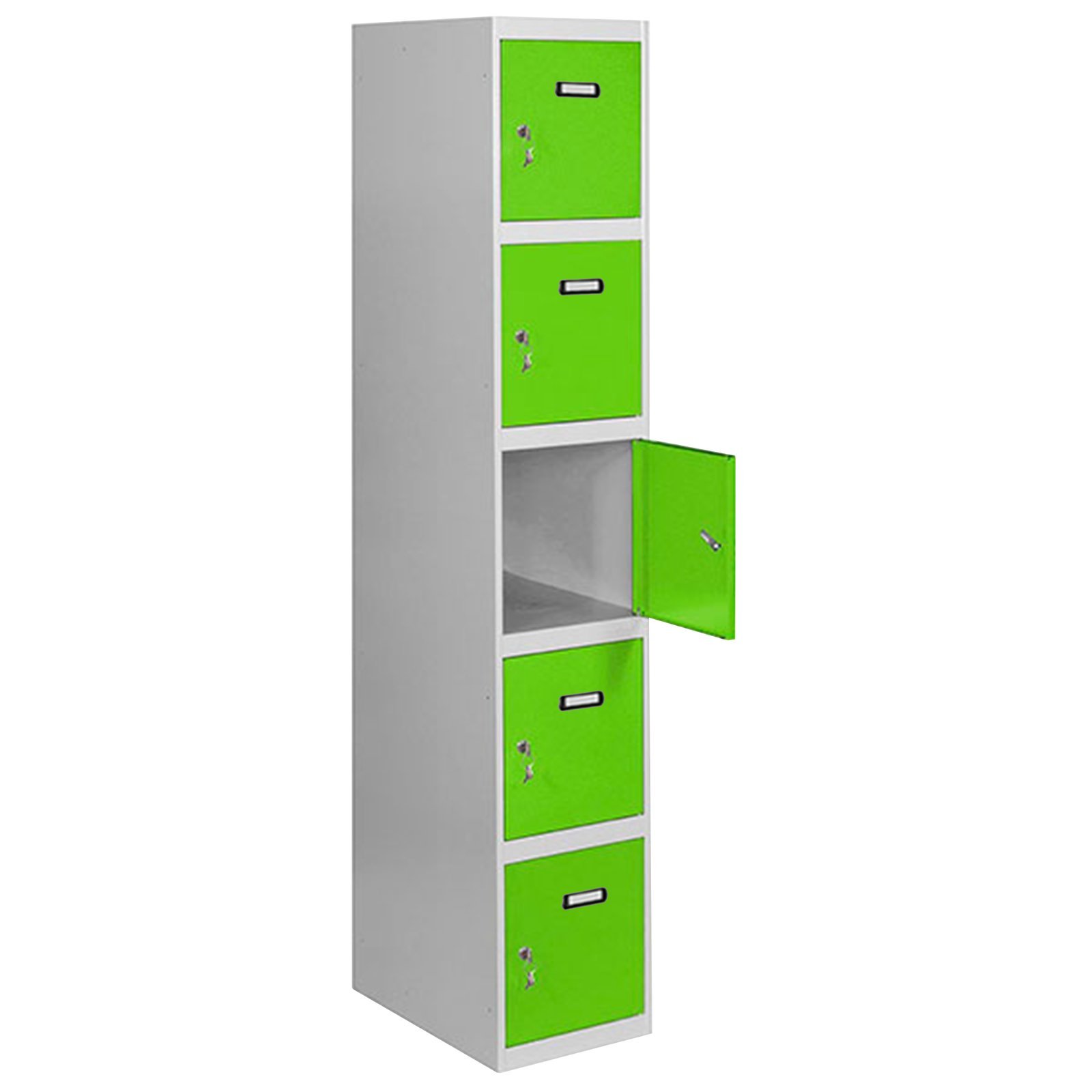 Simonlocker PROF MON 5 Puerta 1/5 400 GR/VE Simonrack 1800X400 Verde