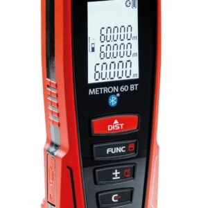 Medidor láser Metron 60 BT (60 m y ±1.50 mm)