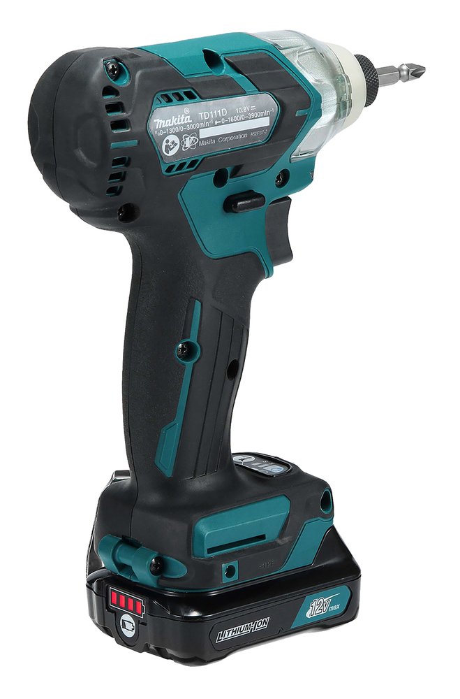 DSAE Atornillador de Impacto Cxt® Makita TD111 000 M 1300 M Blanca herramienta batería - Imagen 5