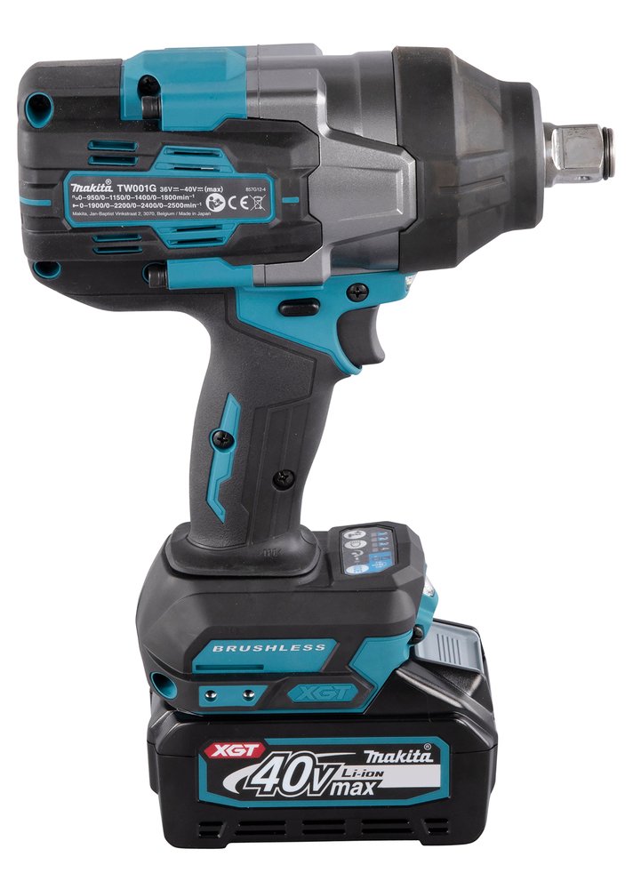 Llave de Impacto Xgt® Makita TW001GM201 800 M 3 M Blanca herramienta batería - Imagen 6