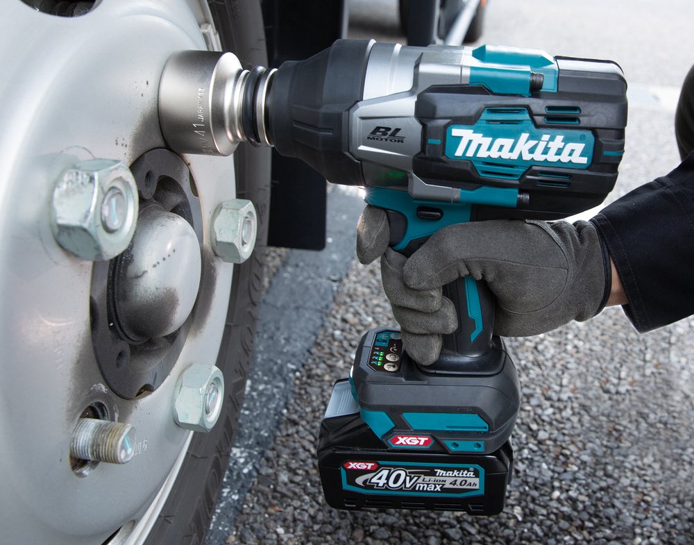 Llave de Impacto Xgt® Makita TW001GM201 800 M 3 M Blanca herramienta batería - Imagen 14