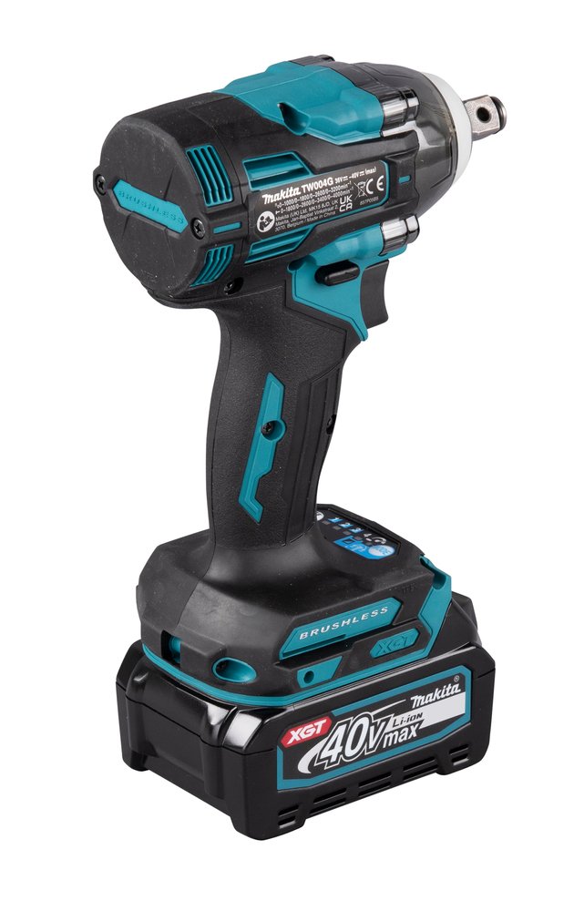 GZ Llave de Impacto Xgt® Makita TW004 200 M 144 Mm Blanca herramienta batería 0 AH - Solo máquina (sin batería ni cargador) - Imagen 4