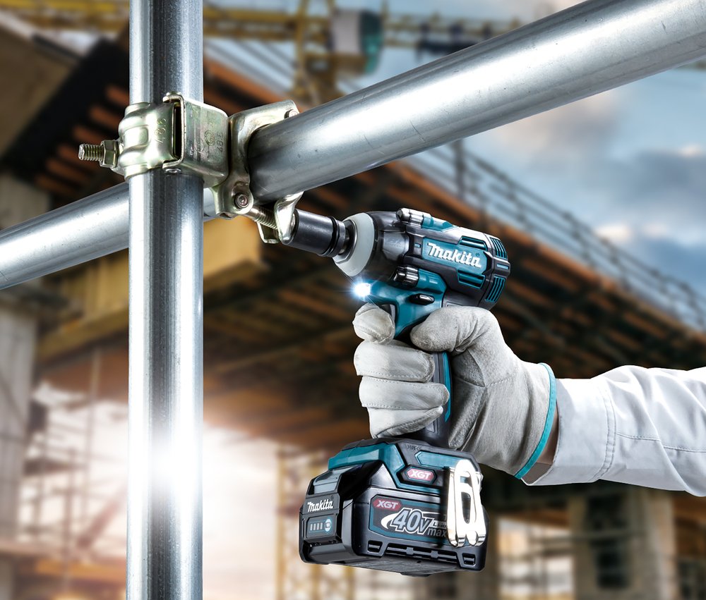 GZ Llave de Impacto Xgt® Makita TW004 200 M 144 Mm Blanca herramienta batería 0 AH - Solo máquina (sin batería ni cargador) - Imagen 15