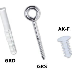 Caja de 20 alcayatas hembrilla cerradas GRS Safe-Fix (12x160)