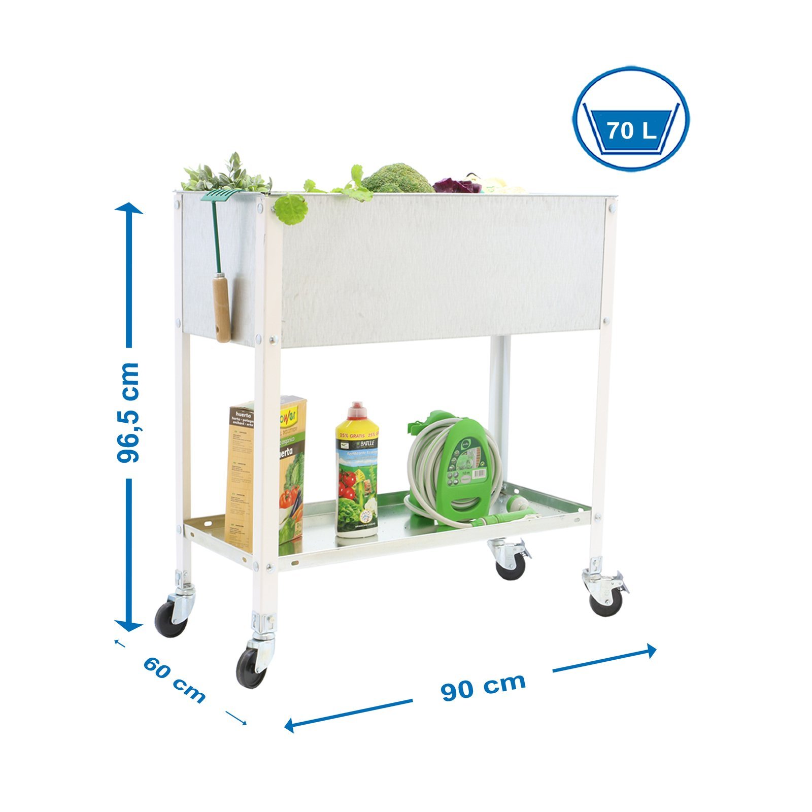 Simongarden URBAN TOP MOB 900X600 Bco/gal Simonrack 965X925X625 Mm - Imagen 3