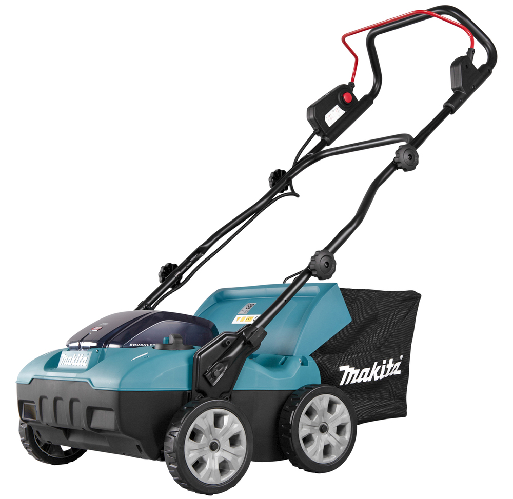GZ Escarificador a Batería Xgt® Makita UV001 38 Cm 380 MM Plata herramienta 50 L - Solo máquina (sin batería ni cargador) - Imagen 10