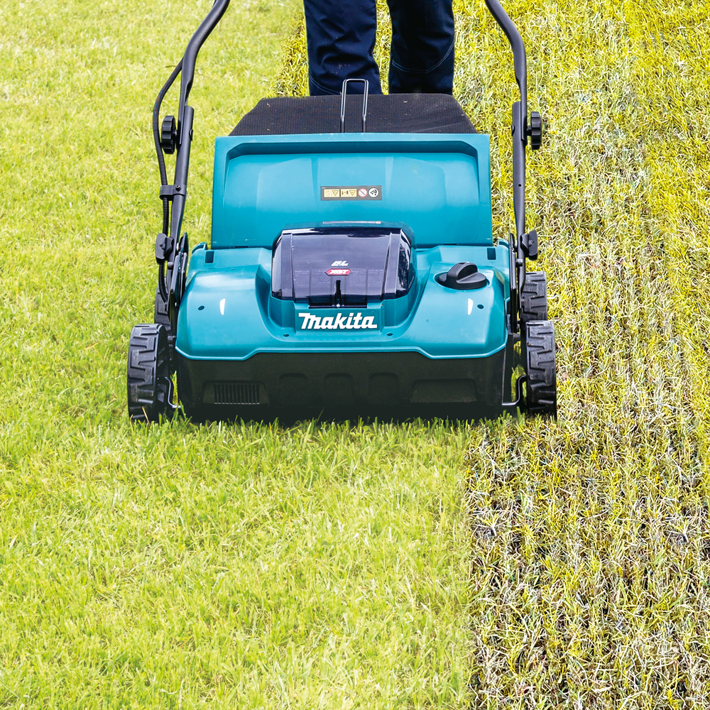 GZ Escarificador a Batería Xgt® Makita UV001 38 Cm 380 MM Plata herramienta 50 L - Solo máquina (sin batería ni cargador) - Imagen 19