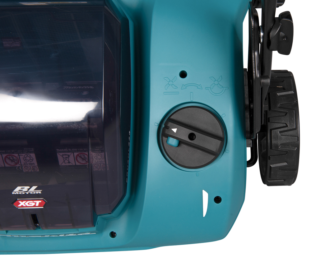 GZ Escarificador a Batería Xgt® Makita UV001 38 Cm 380 MM Plata herramienta 50 L - Solo máquina (sin batería ni cargador) - Imagen 12
