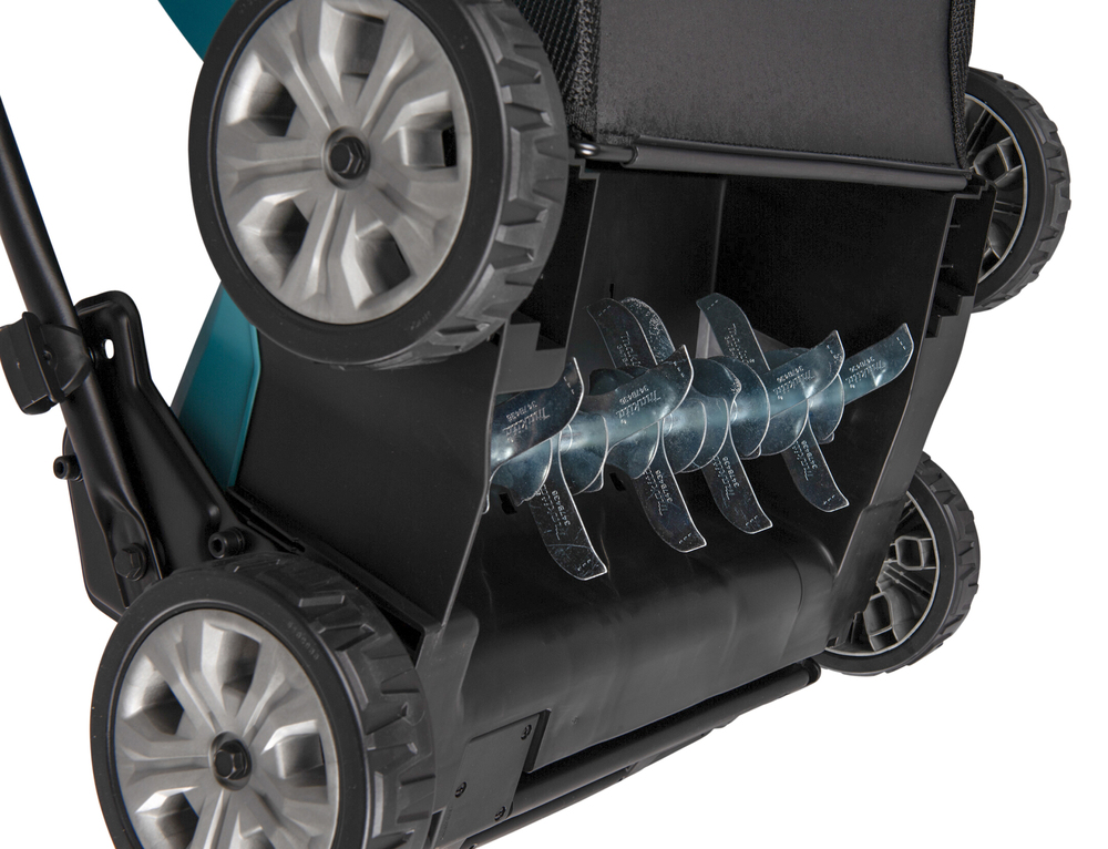 GZ Escarificador a Batería Xgt® Makita UV001 38 Cm 380 MM Plata herramienta 50 L - Solo máquina (sin batería ni cargador) - Imagen 15