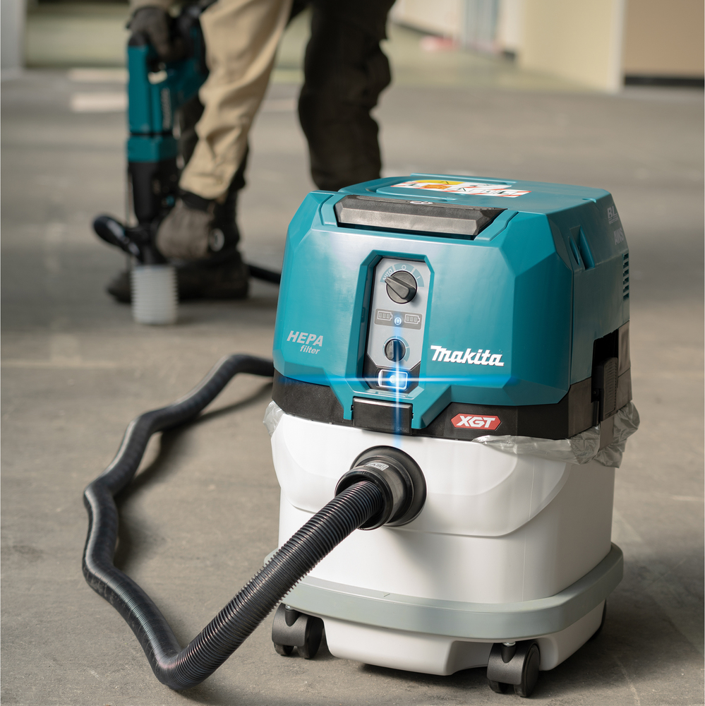 Aspirador Xgt® Makita VC004GLZ01 230 M 5 M Mate herramienta batería 205 W · depósito 15 L - Solo máquina (sin batería ni cargador) - Imagen 20