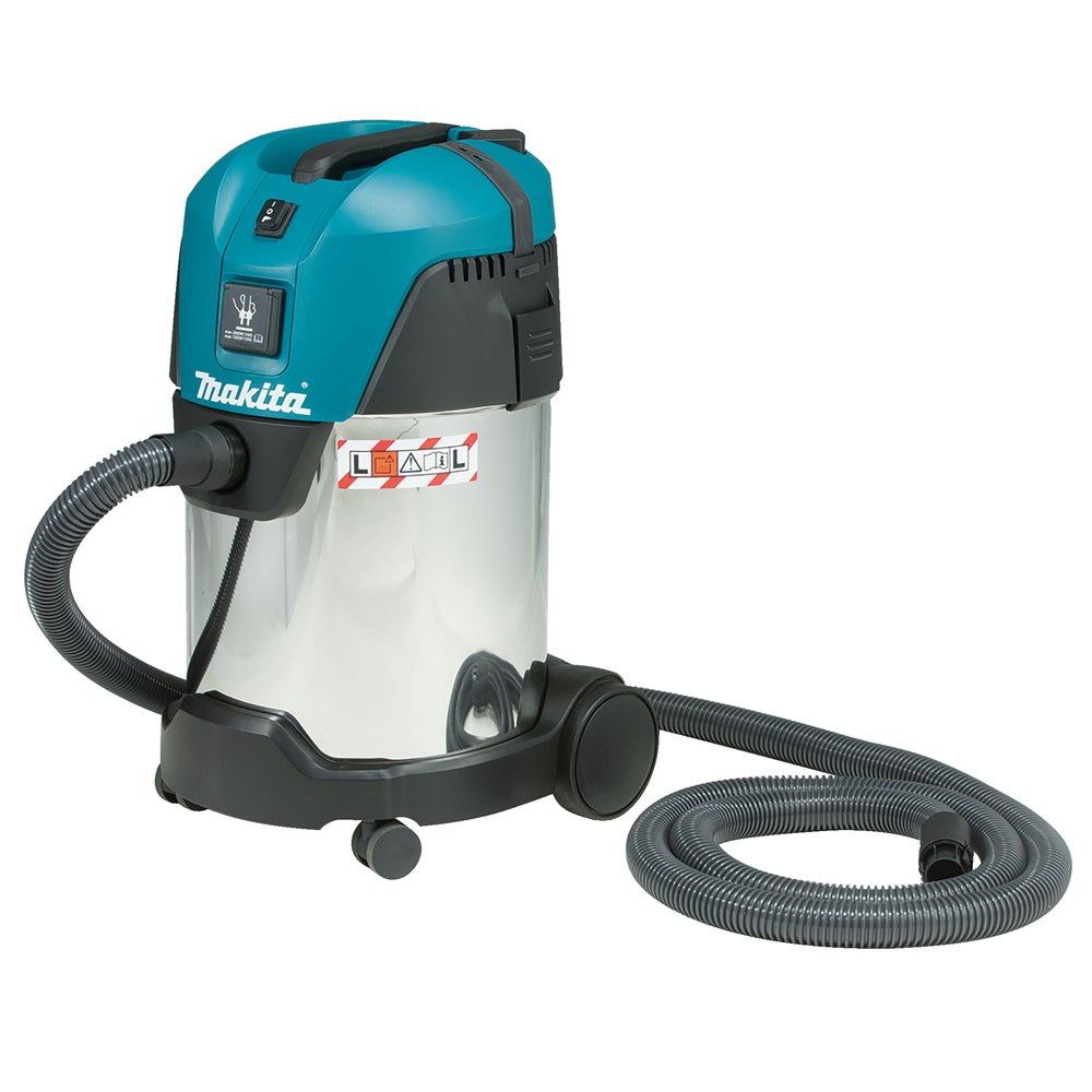 L Aspirador Makita VC3011 210 M 6 M Inox acero inoxidable · depósito 30 L