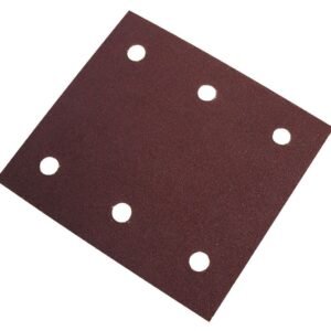 Caja de 50 hojas de 93x185 mm rectangulares de papel abrasivo A/O autoadherente (grano 120)