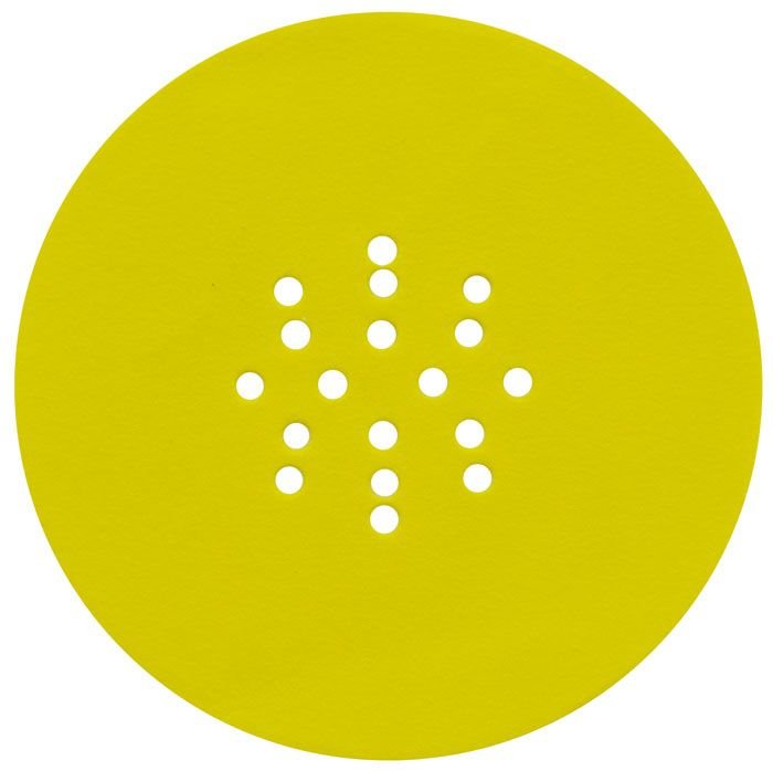 Caja de 25 discos de 225 mm de papel abrasivo corindón A/O (Grano 180)