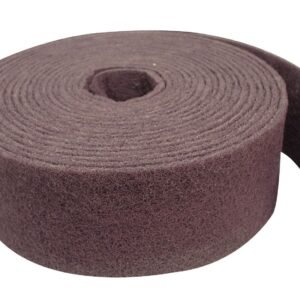 Rollos fibra abrasiva sin tejer calidad profesional (Ancho 250 mm; Largo 10.000 mm; Grano VF-280/320)