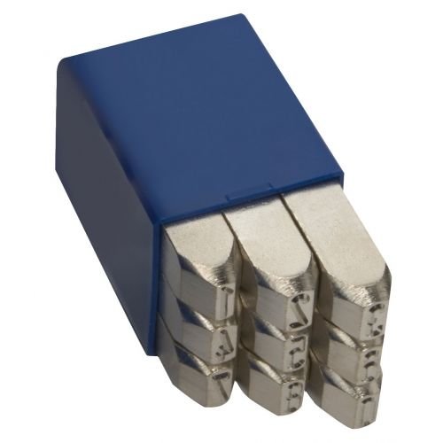 Numeración Nº 1 Extra-extra 9 Piezas (0-9) - Especial para Acero Inox (8 Mm) Gravurem GRAVUREM-11008000-JUEGO otro