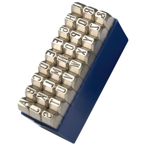Abecedario Nº 1 Extra-extra 27 Piezas (a-z) - Especial para Acero Inox (8 Mm) Gravurem GRAVUREM-11108000-JUEGO otro
